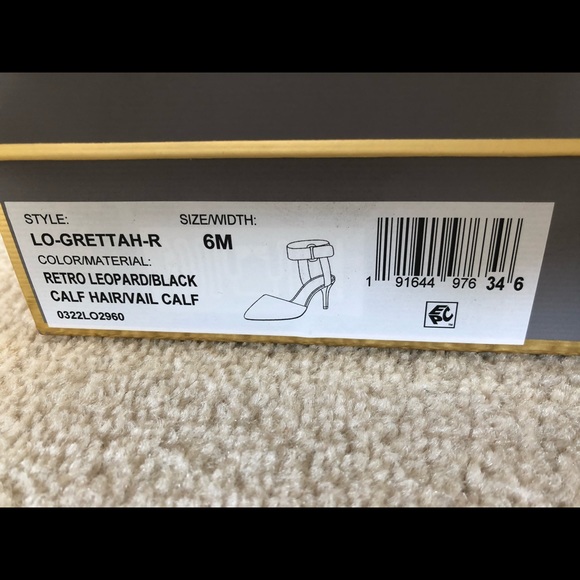 Louise et Cie Grettah Leopard calf hair strap pump - Picture 7 of 8